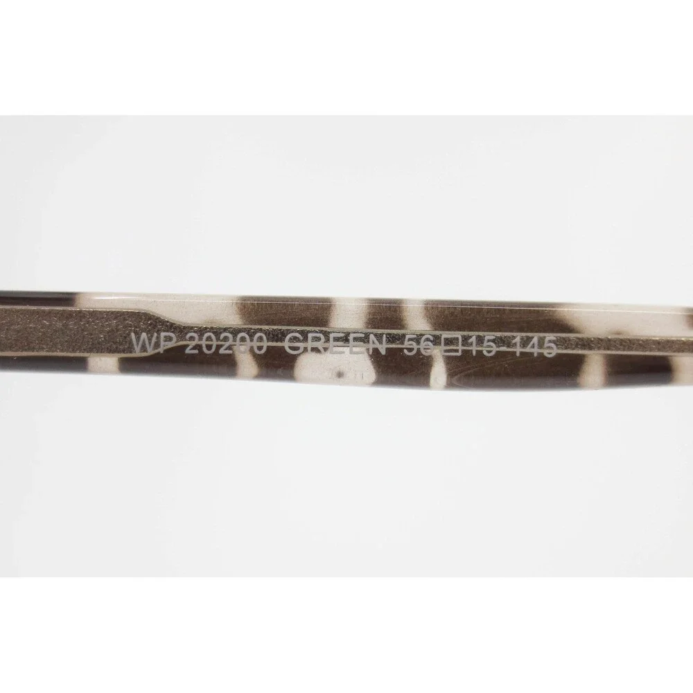 Warby Parker Green Eyeglasses Frames Brown Grey Tortoise WP 20200 Cat Eye